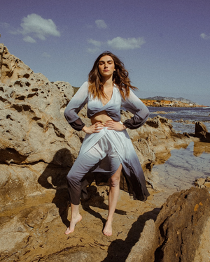 FREE FLOW SKIRT CLASSIC DIP DYE