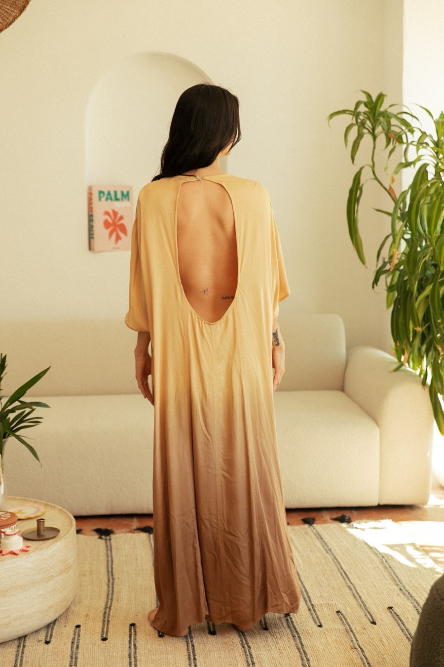 ARIA MAXI KAFTAN INCA GOLD OMBRE