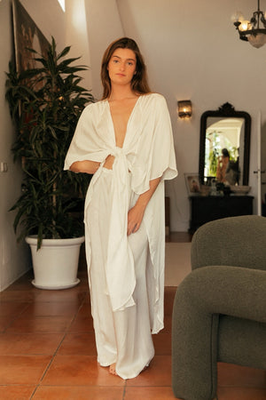 LERA TROUSER OFF WHITE