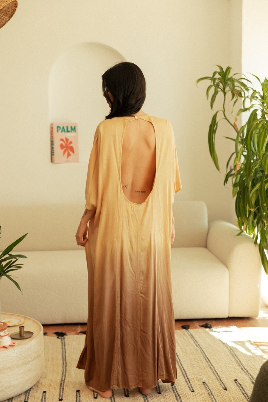 ARIA MAXI KAFTAN INCA GOLD OMBRE
