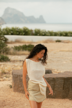 SANDAL TOP IVORY