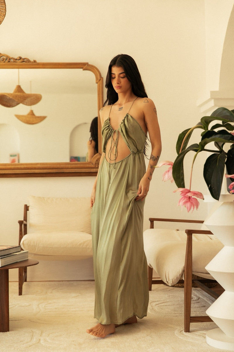 JAYA MAXI DRESS SAGE