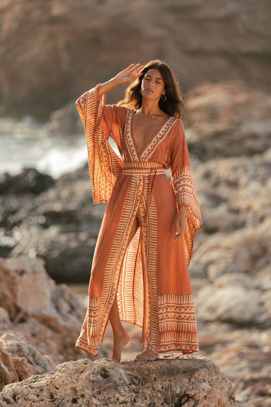 salmon orange dress Dress n13 Soft Salmon