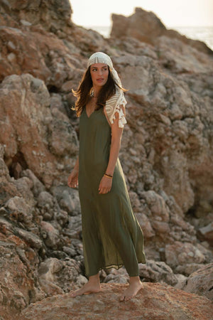 WILLOW DRESS OLIVE