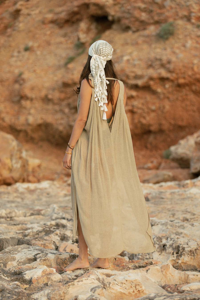 MAURI MODAL SCARF OFF WHITE