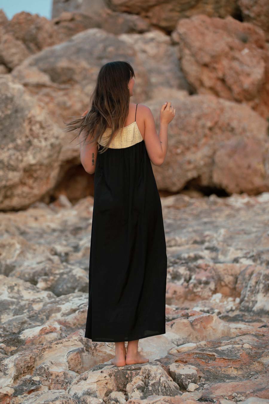 CLEOPATRA MAXI DRESS BLACK CLEOPATRA MAXI DRESS BLACK