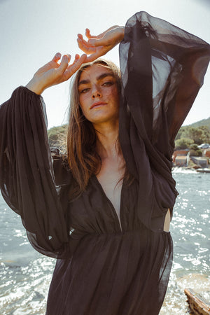 YASMIN DRESS BLACK