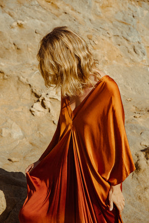 SUDI KAFTAN PICANTE OMBRE