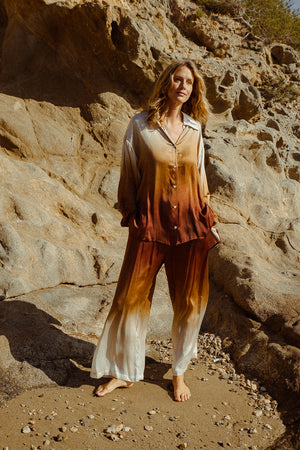 BOMBAY SHIRT SUN CLOUD PRINT
