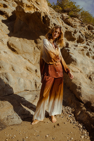 BOMBAY SHIRT SUN CLOUD PRINT