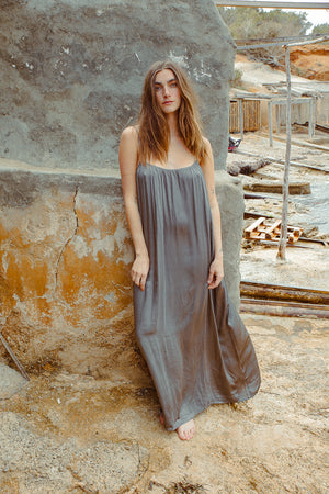 ROSSA MAXI DRESS TEA LEAF