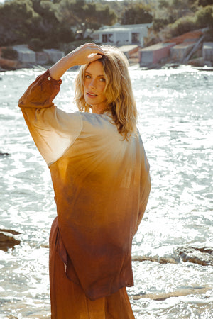 BOMBAY SHIRT SUN CLOUD PRINT