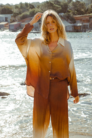 BOMBAY SHIRT SUN CLOUD PRINT