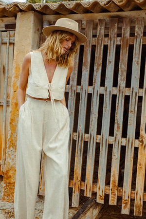 FRANCO WAISTCOAT CREAM