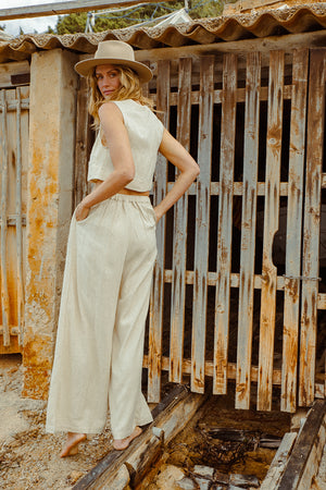 FRANCO WAISTCOAT CREAM