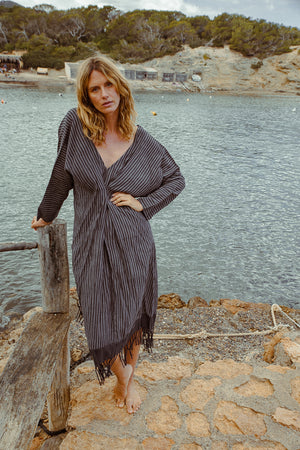SATORI KAFTAN STRIPES