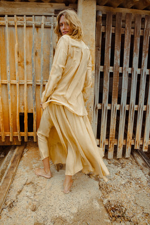 OLEANDER SKIRT ALMOND