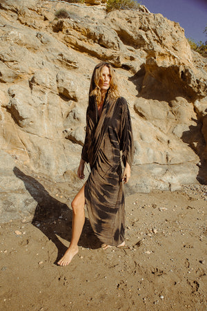 UTU DRESS RED EARTH