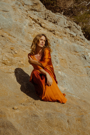 SUDI KAFTAN PICANTE OMBRE