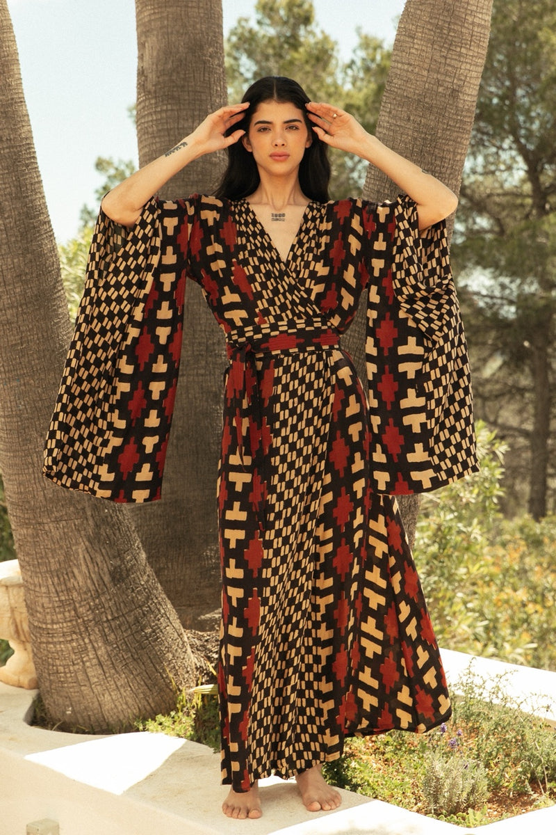 KIMONO RA IKAT