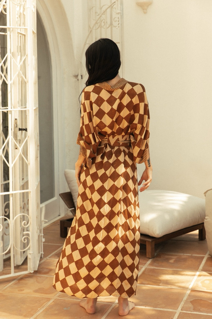 KAYA ROBE BIG DIAMONDS
