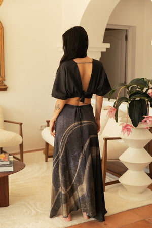 VERBENA SKIRT INK
