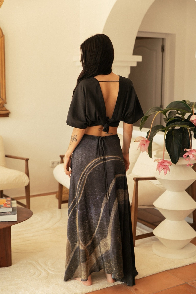 VERBENA SKIRT INK
