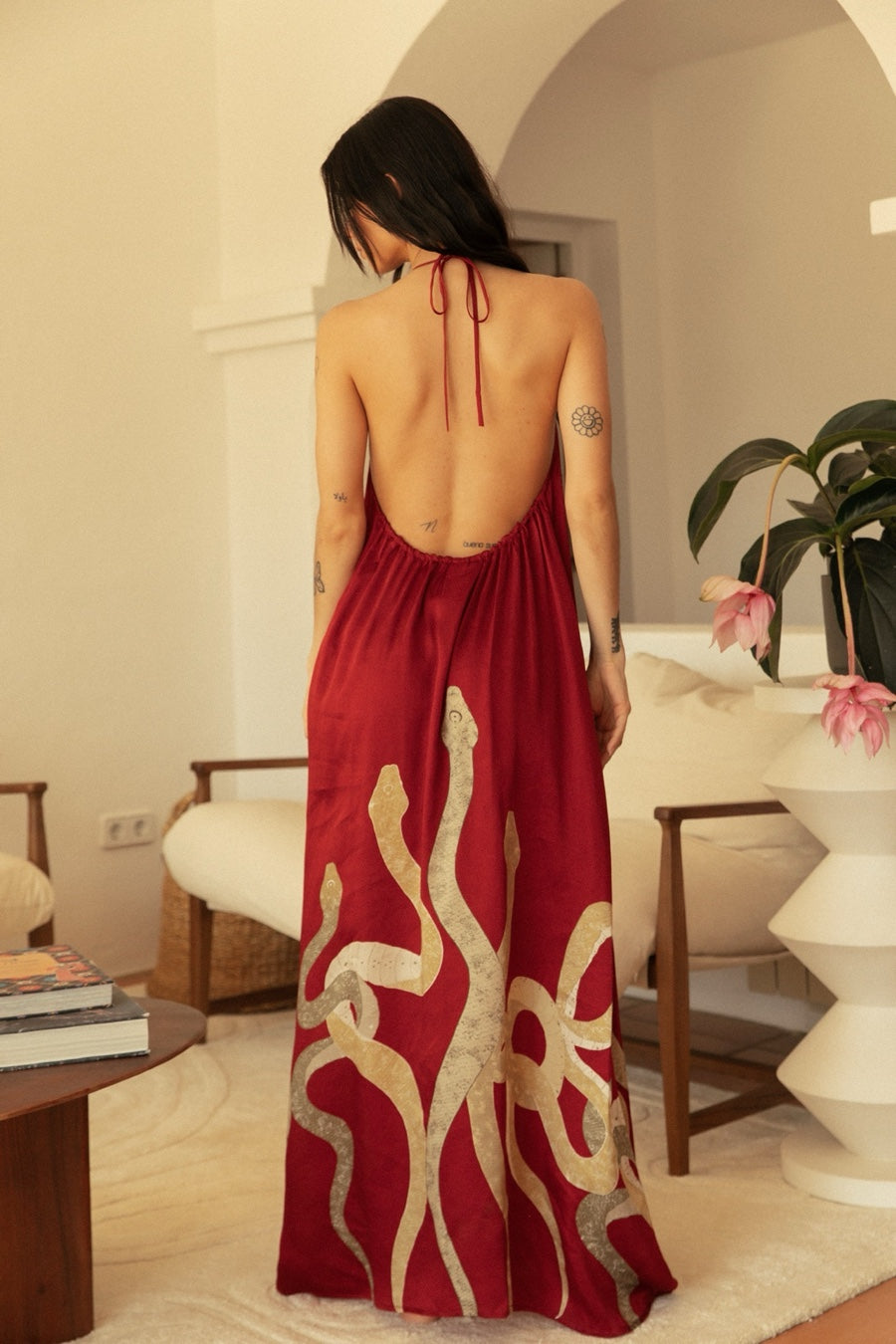 NAYA DRESS RUST