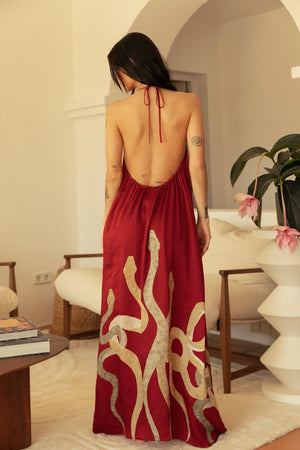 NAYA DRESS RUST