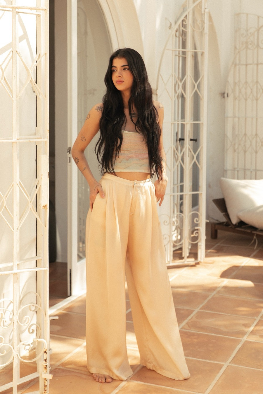 NOVA TROUSERS FAWN