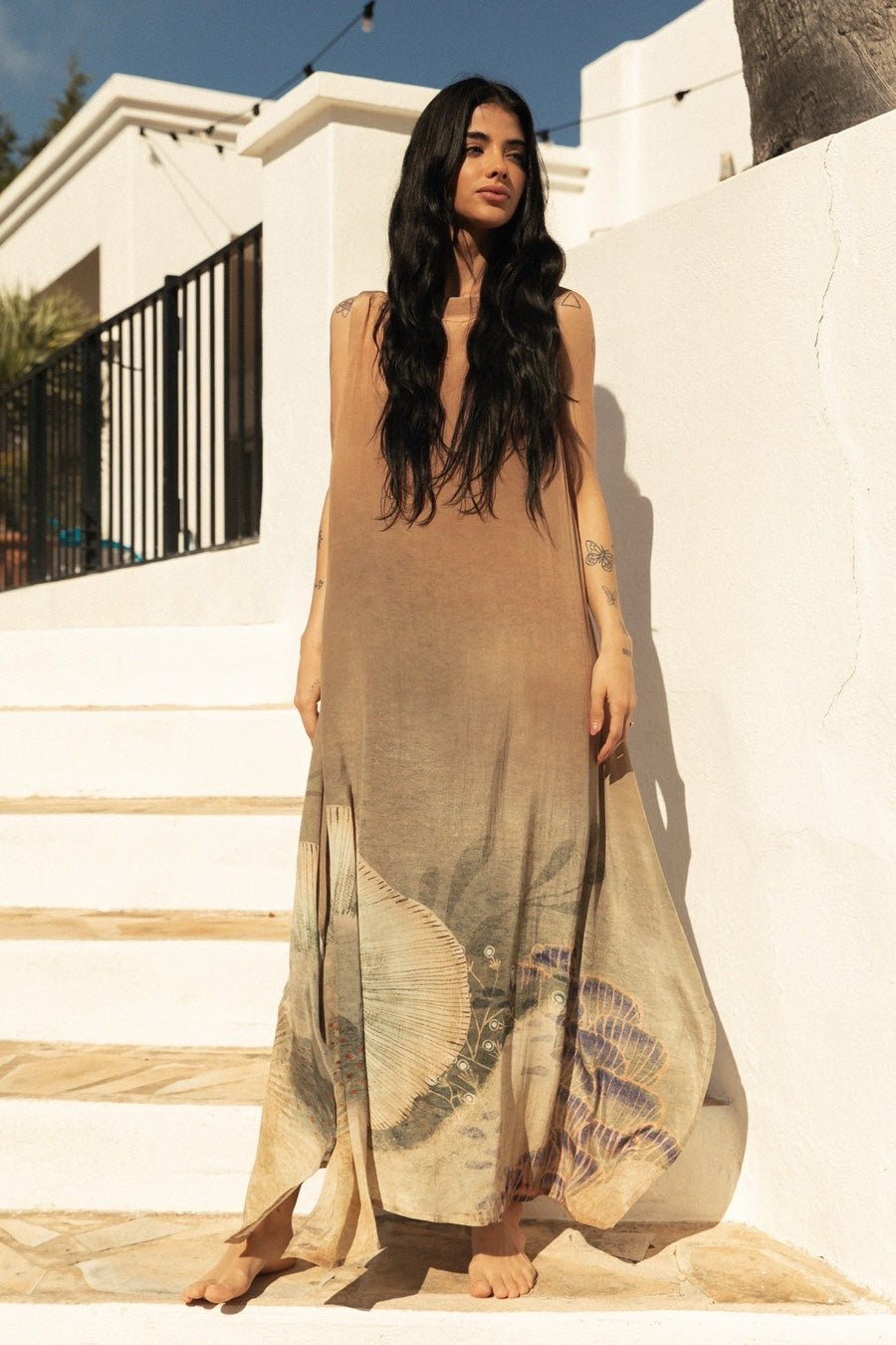 LUME DRESS CORAL