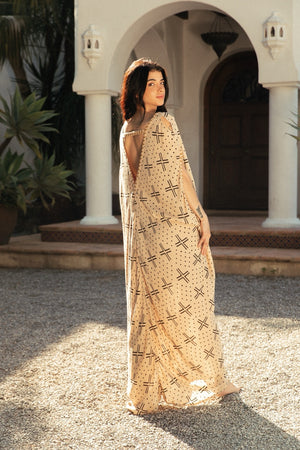 SAHARA DRESS AFRICAN MUSTARD