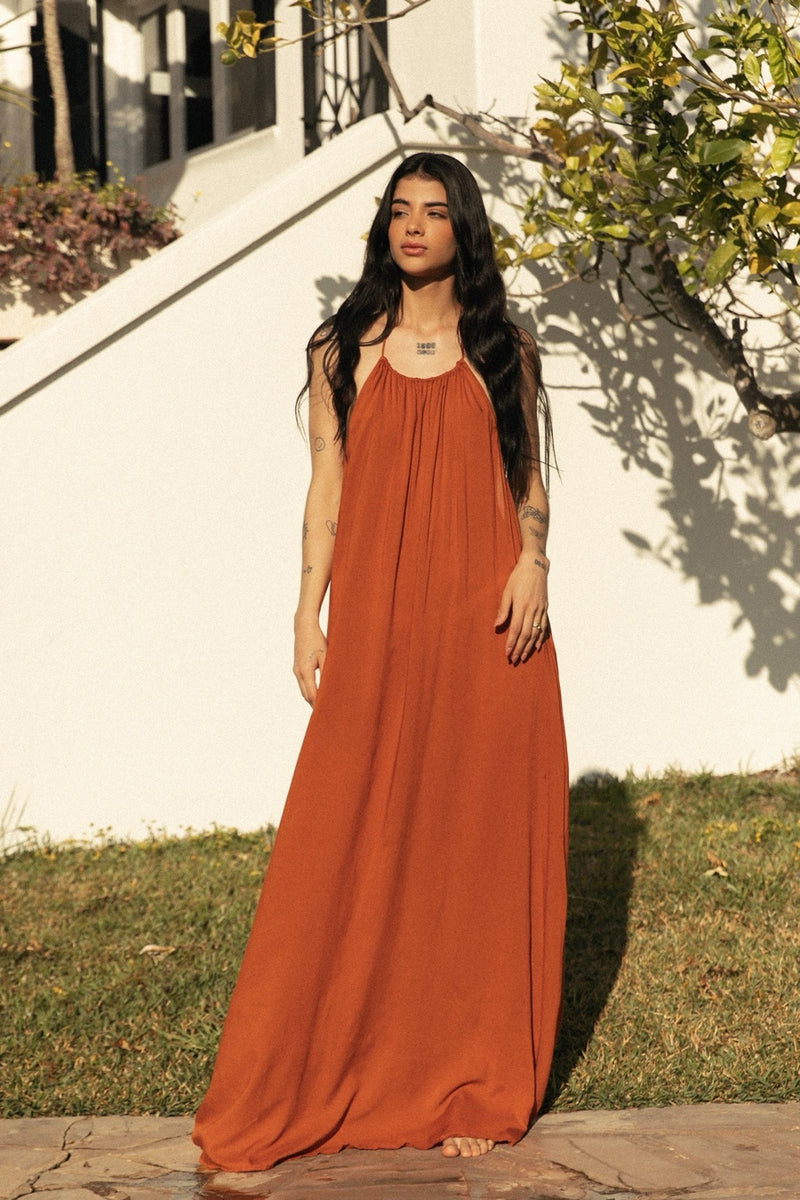 NAYA DRESS CHINAMMON