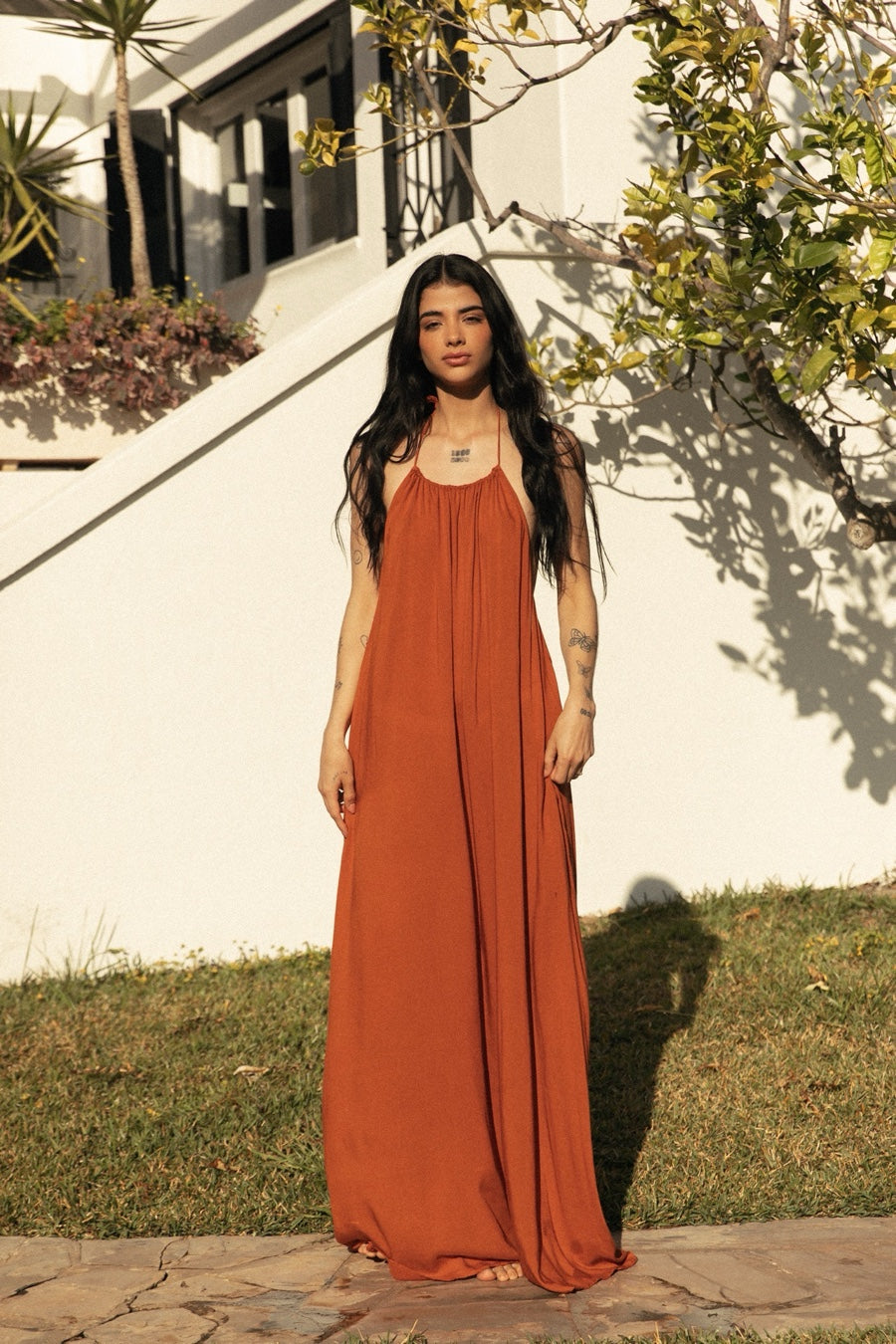 NAYA DRESS CHINAMMON