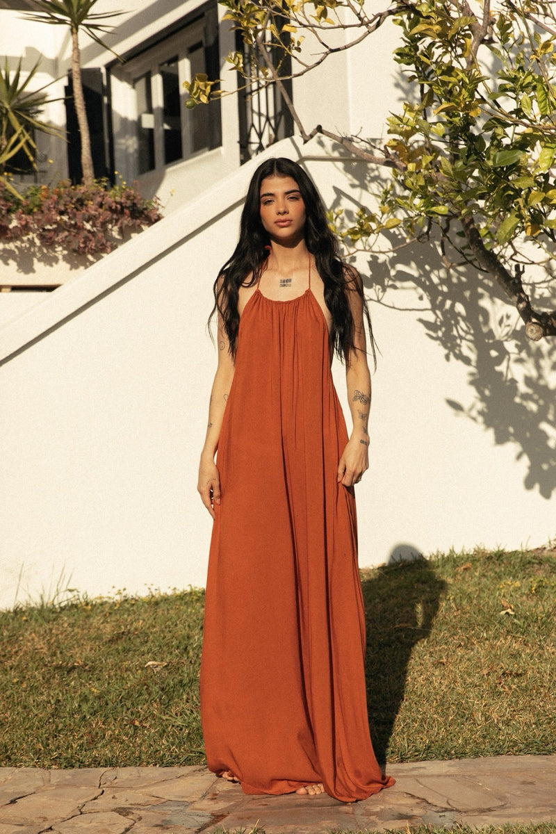NAYA DRESS CHINAMMON