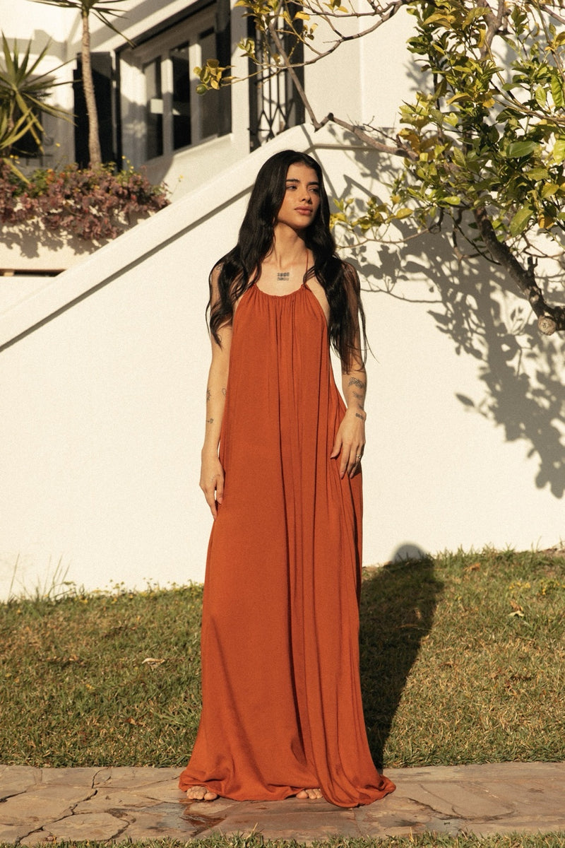 NAYA DRESS CHINAMMON