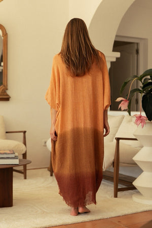 SAVANNA NET JACKET DESERT PINK OMBRE