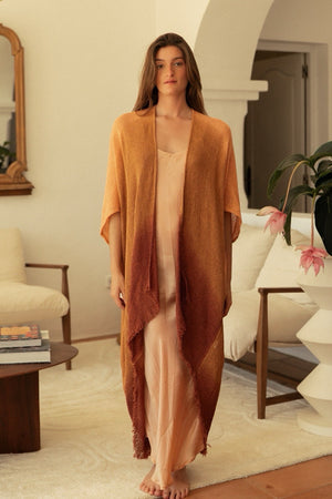 SAVANNA NET JACKET DESERT PINK OMBRE