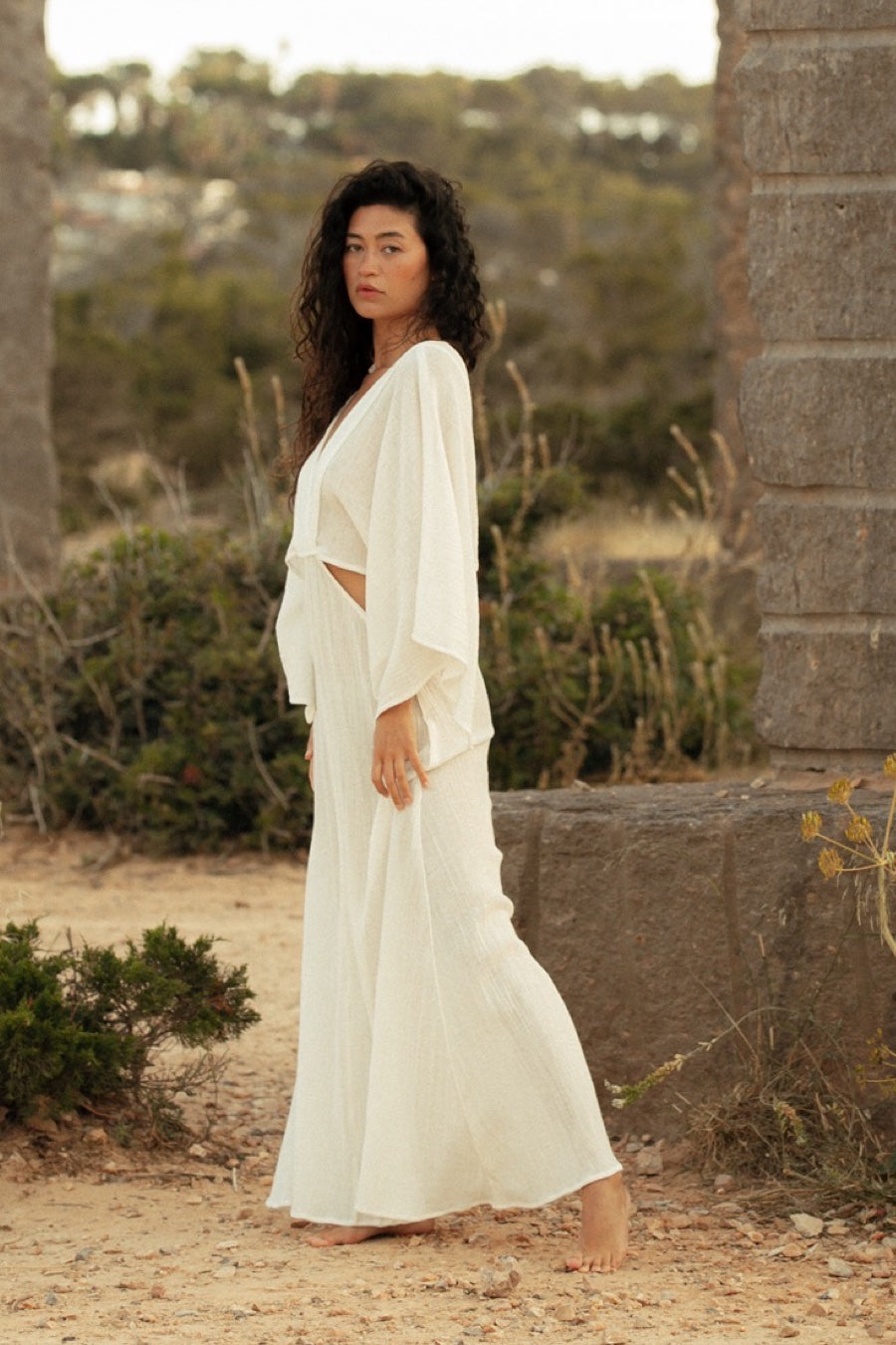 AURORA DRESS NATURAL – hanamer
