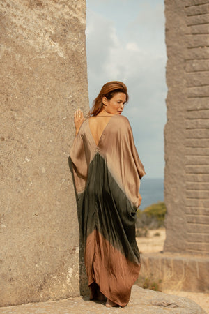 GOBI KAFTAN OMBRE SILVER BLUE