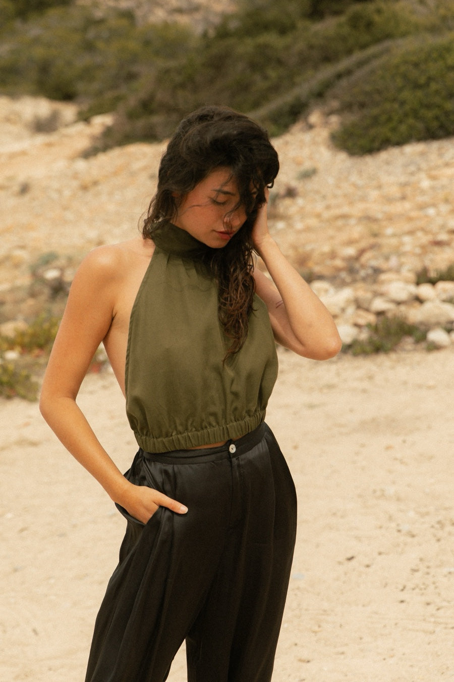 TILLY TOP OLIVE