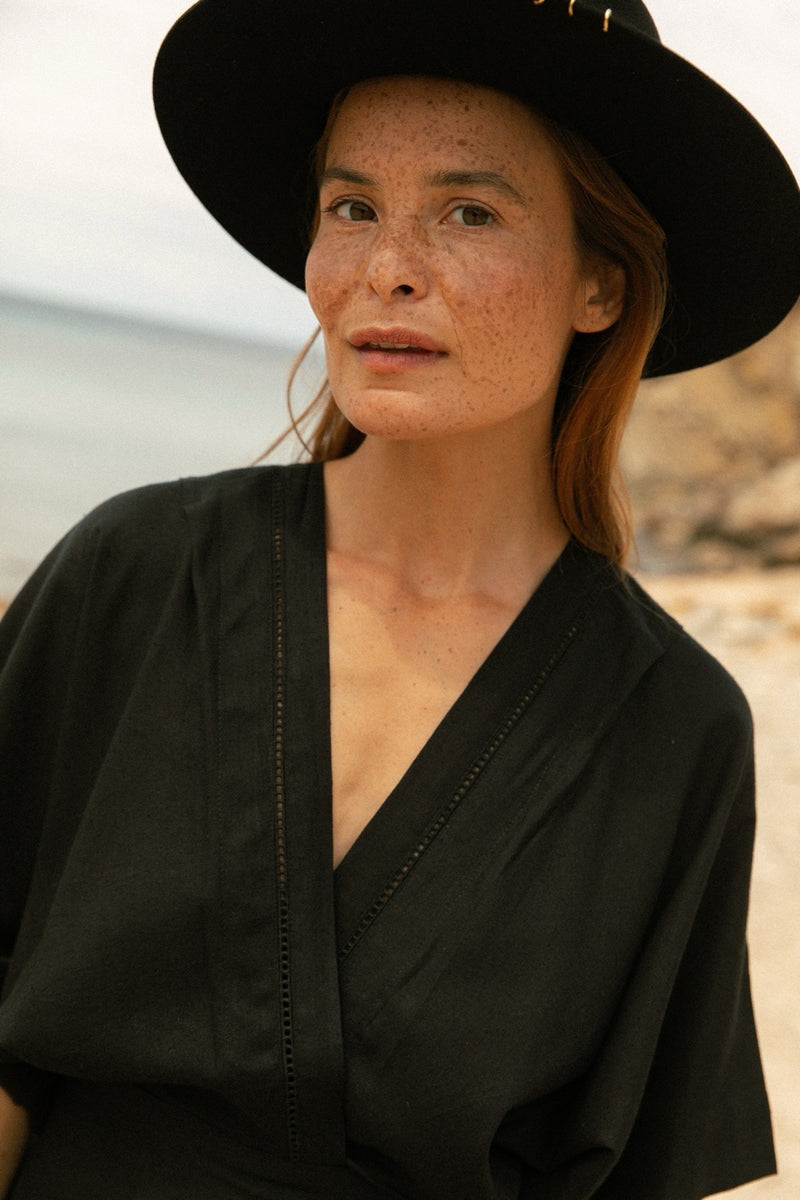 NAKISHA DRESS BLACK
