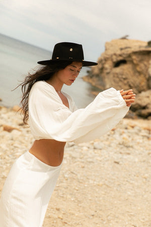 SUKI FRINGE SKIRT WHITE