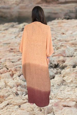 SAVANNA NET JACKET DESERT PINK OMBRE