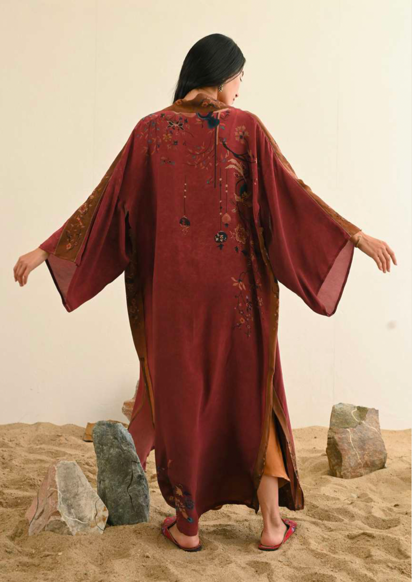 KURAKAMI KIMONO MAHOGANY