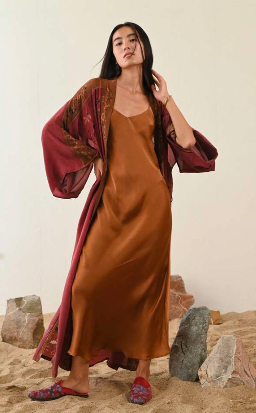 KURAKAMI KIMONO MAHOGANY