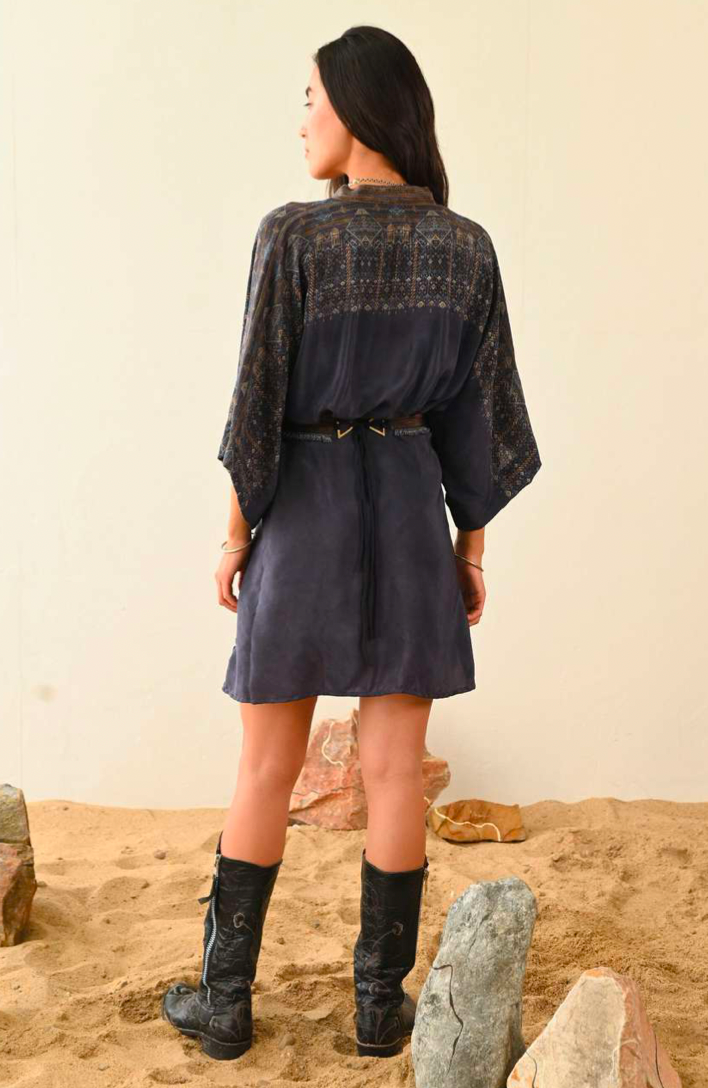 AYANNA SHORT DRESS DUSK