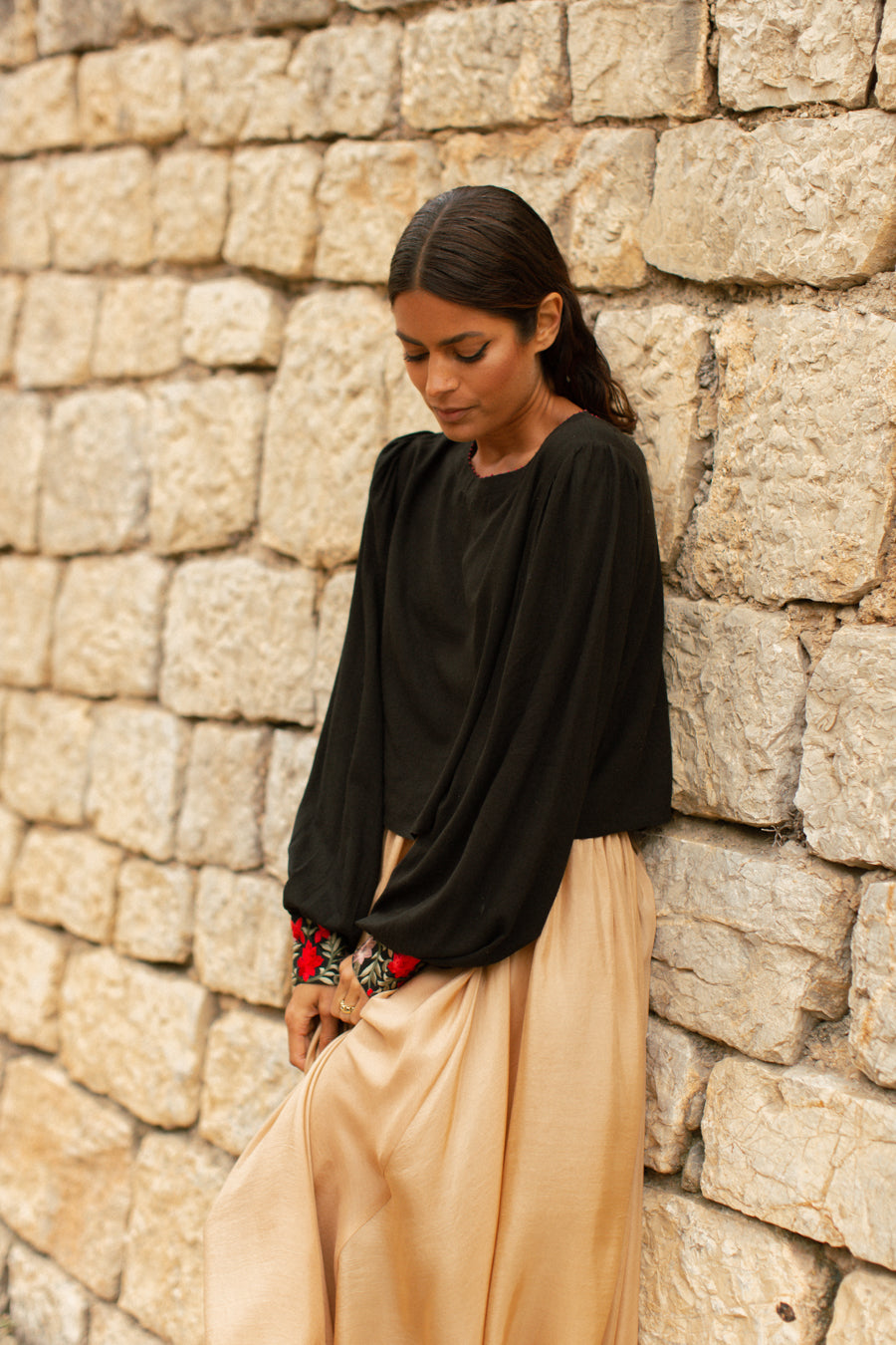 Oleander Skirt Sand Beige