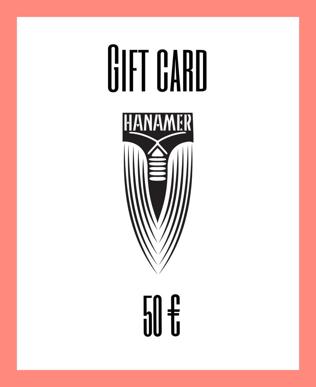 Gift Card 50 Euro Value