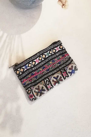 Boho Indian Embroidery Wallet